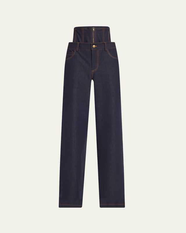 Corset Denim Jeans